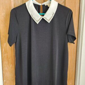 Never worn collared rhinestone shirt